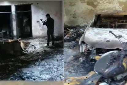 tried to burn alive relatives of bjp mp ramshankar katheria in agra
