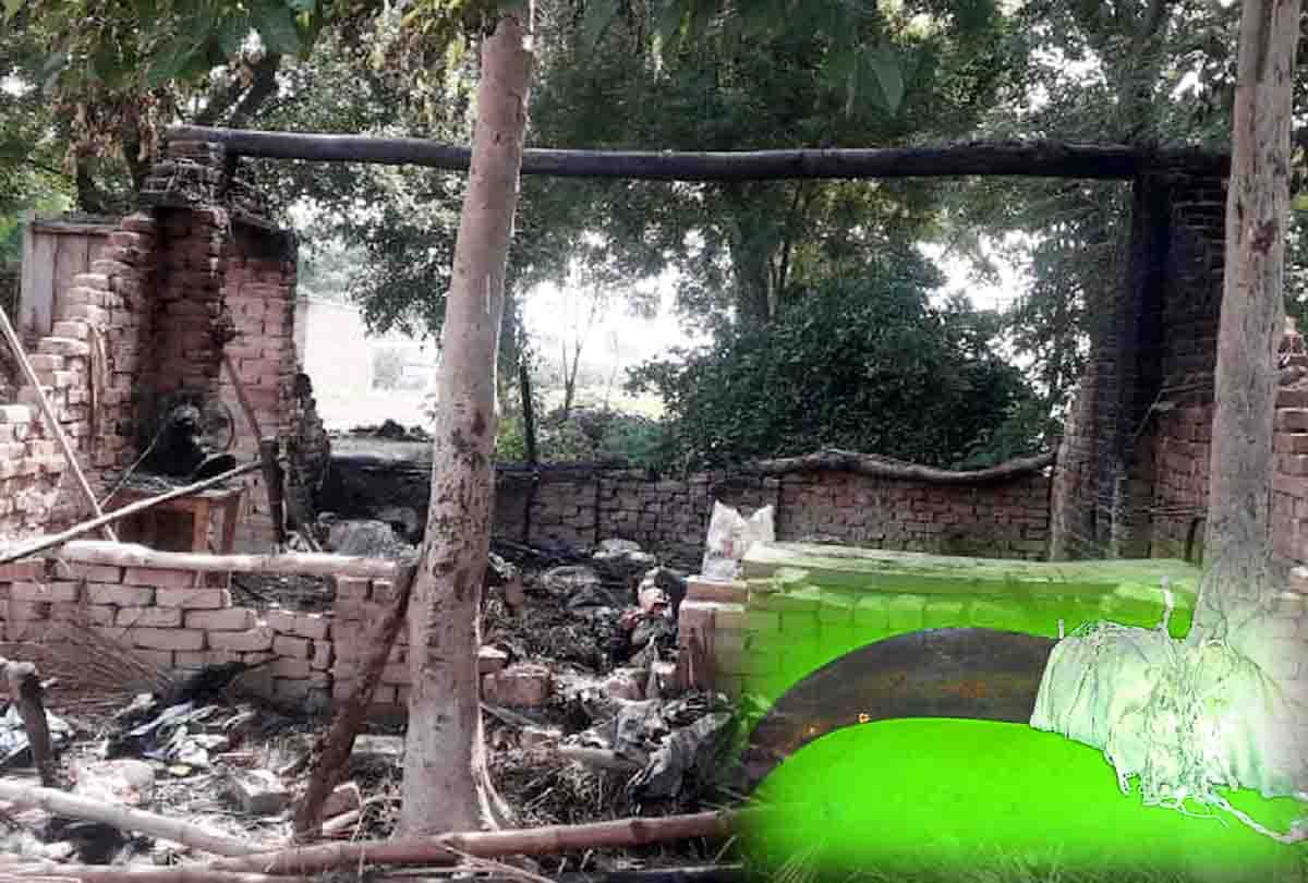 nephew burnt his house to trap uncle