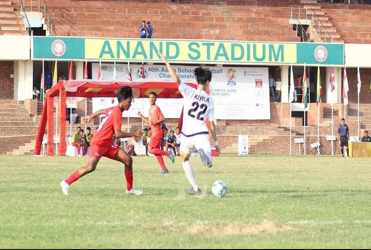 final match of The Asian school football championship will be held between Thailand and Indonesia