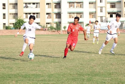 final match of The Asian school football championship will be held between Thailand and Indonesia