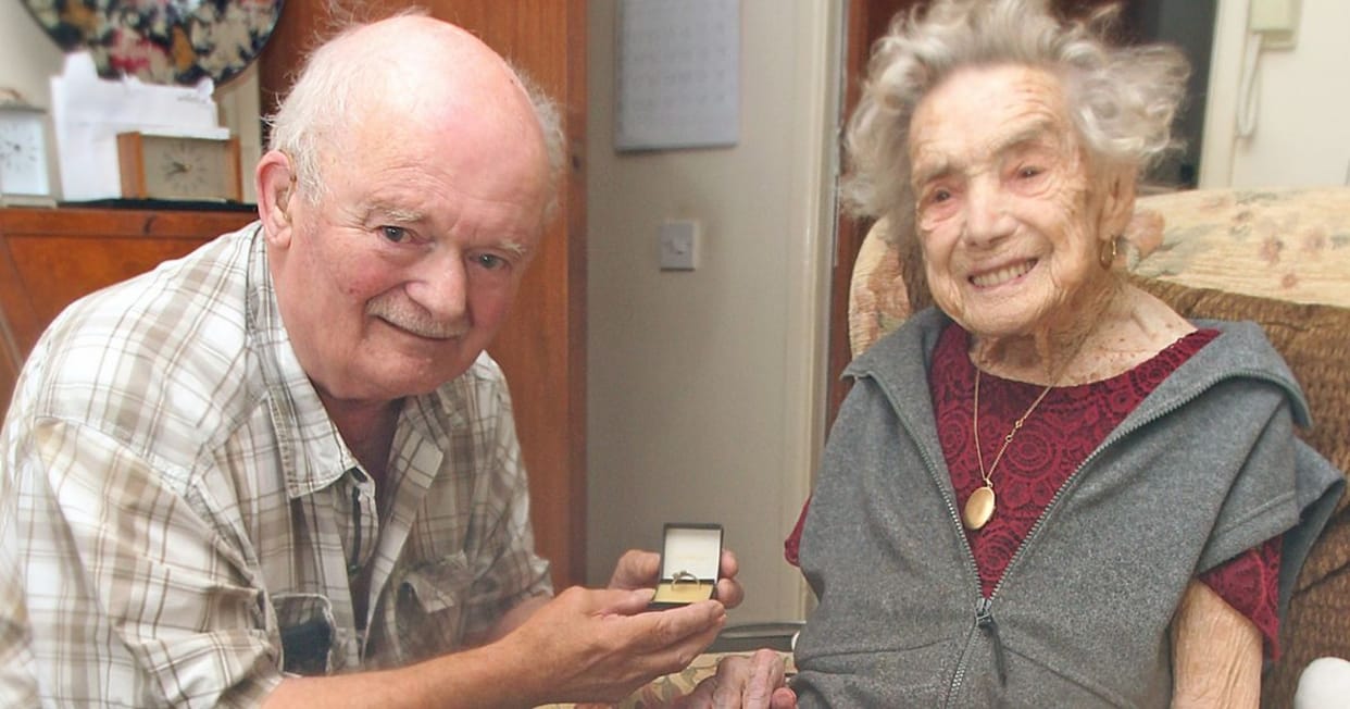 100 year old woman will marry third time in Britain
