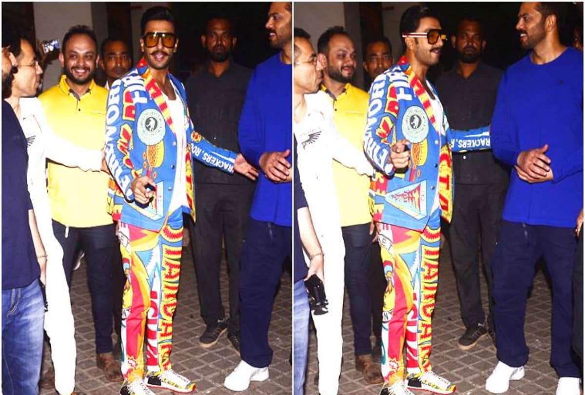 Ranveer Singh wears multi-coloured suit and gets trolled