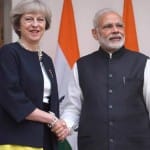 नरेंद्र मोदी-थेरेसा मे
