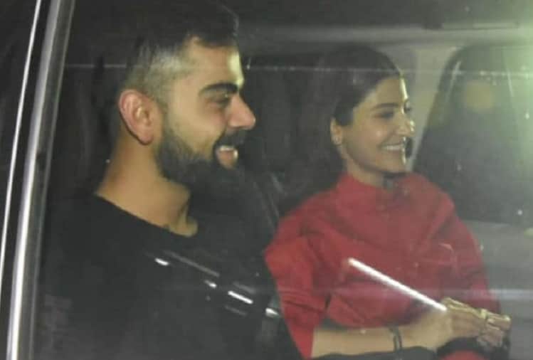 Anushka Sharma spotted withViral Kohli and Varun Dhawan in special screening of Sui Dhaaga film