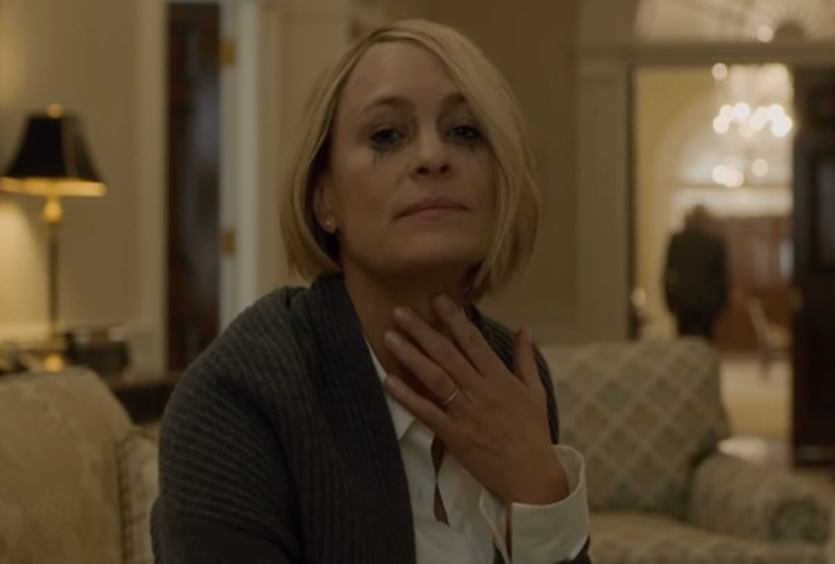 House of Cards Trailer out and Claire giving a public speech