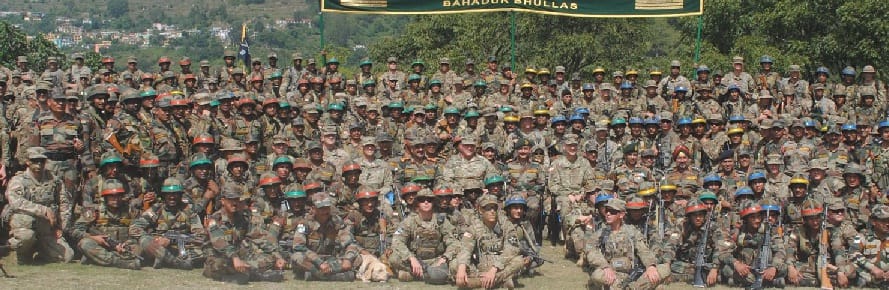 Indo-American soldiers liberate 'Juba' country from terrorists