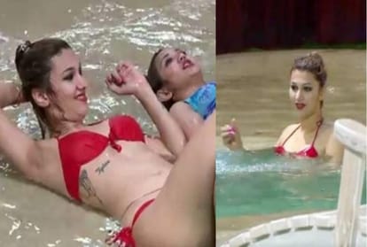 bigg boss12: Jasleen Matharu fires in Bikini
