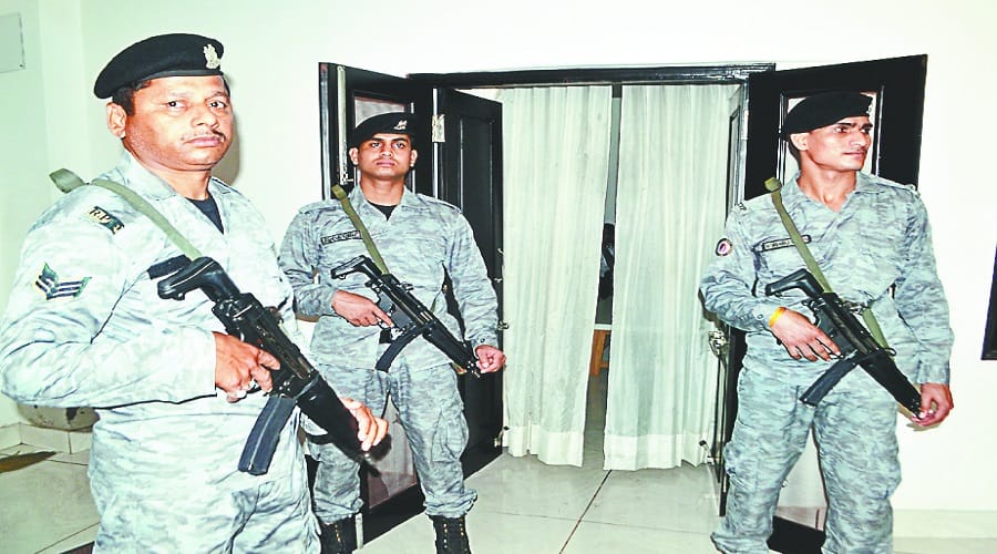 Bomb attack in Meerut Cantt area and question on the Army Police