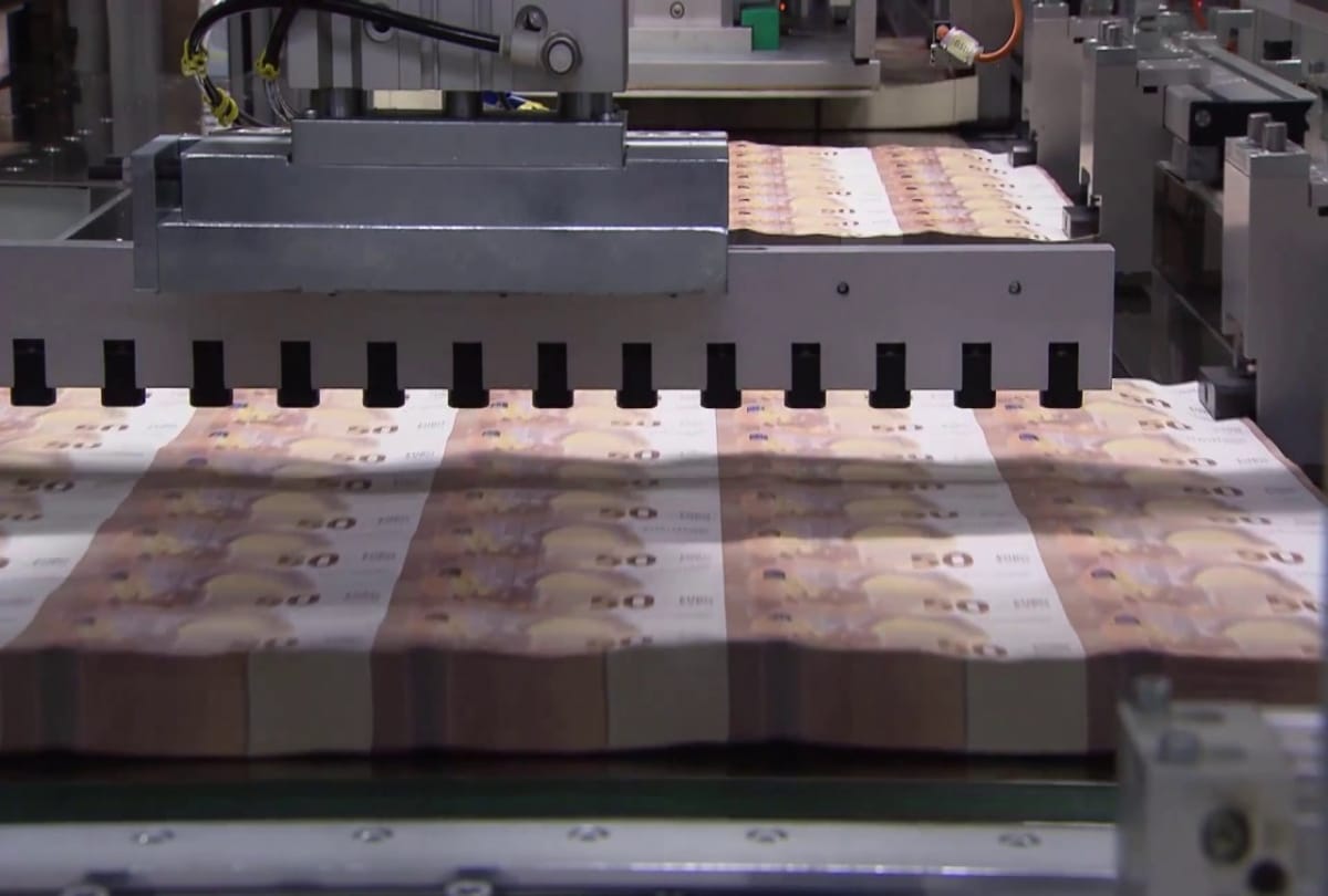 Know why do the countries print the notes in another country
