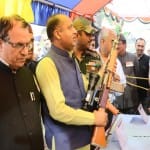 Exhibition of weapons organized in shimla on the occasion of Surgical Strike Day