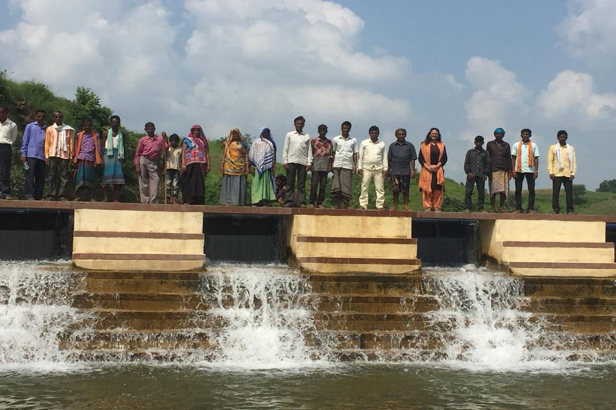 this small step has brought happiness among 6 thousand adivasi farmers of three villages
