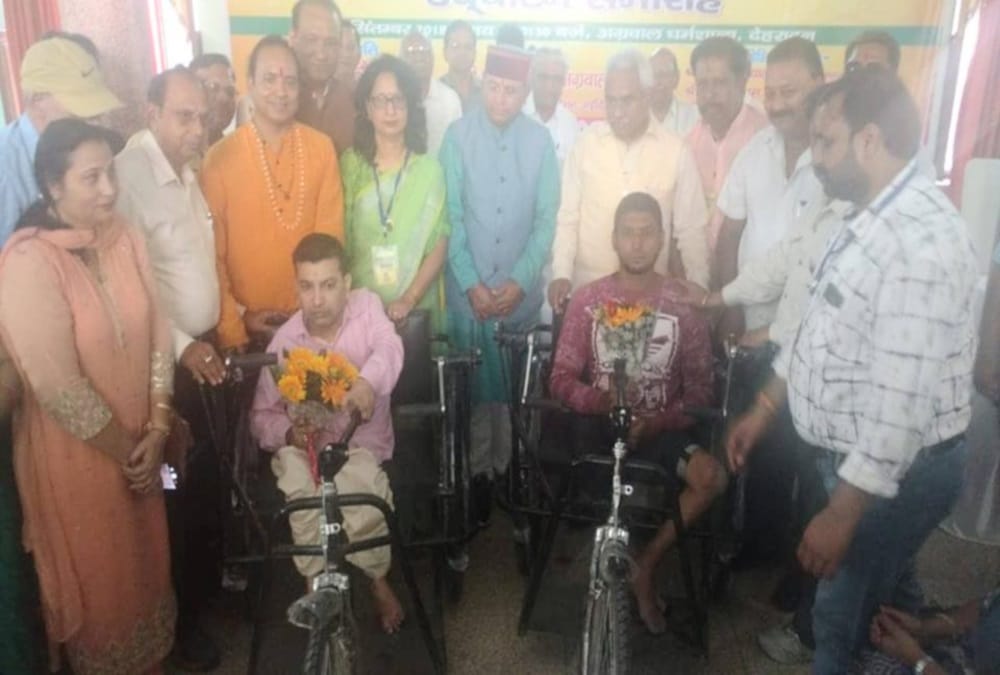 Divyang shivir in dehradun by amar ujala foundation