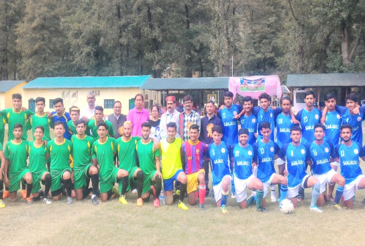 solan defeated arki in Inter college football competition at kullu
