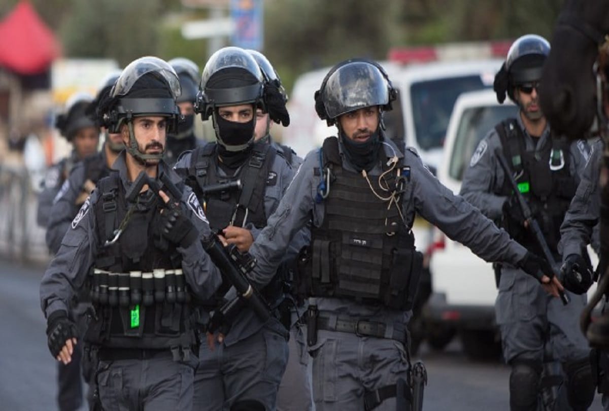 Israeli police officers neutralised Palestinian stabbing suspect Jerusalem attack