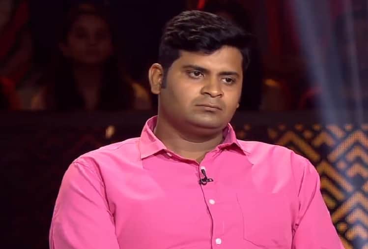 KBC 10 Contestant Kaushik Chakraborty wife says I love you to Amitabh Bachchan in KBC 10 show
