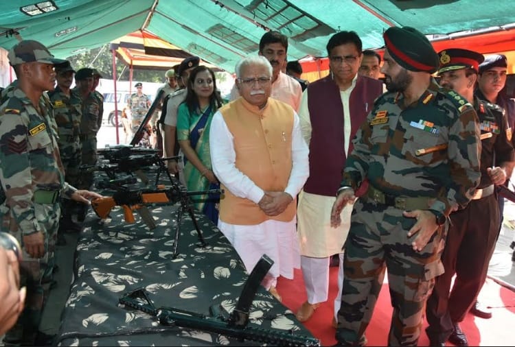CM Manohar Lal is present on Surgical Strike Day in Jhajjar