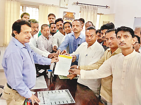 The impact of India shutdown not showing in the district