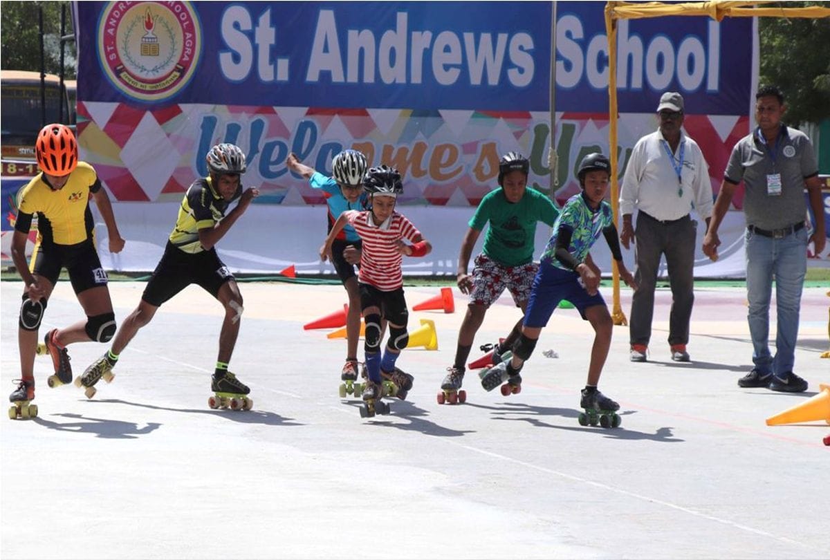 CBSE East Zone skating championship in agra