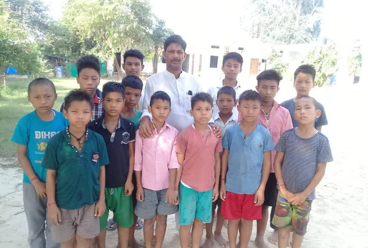 A leader became the pioneered of poor destitute children