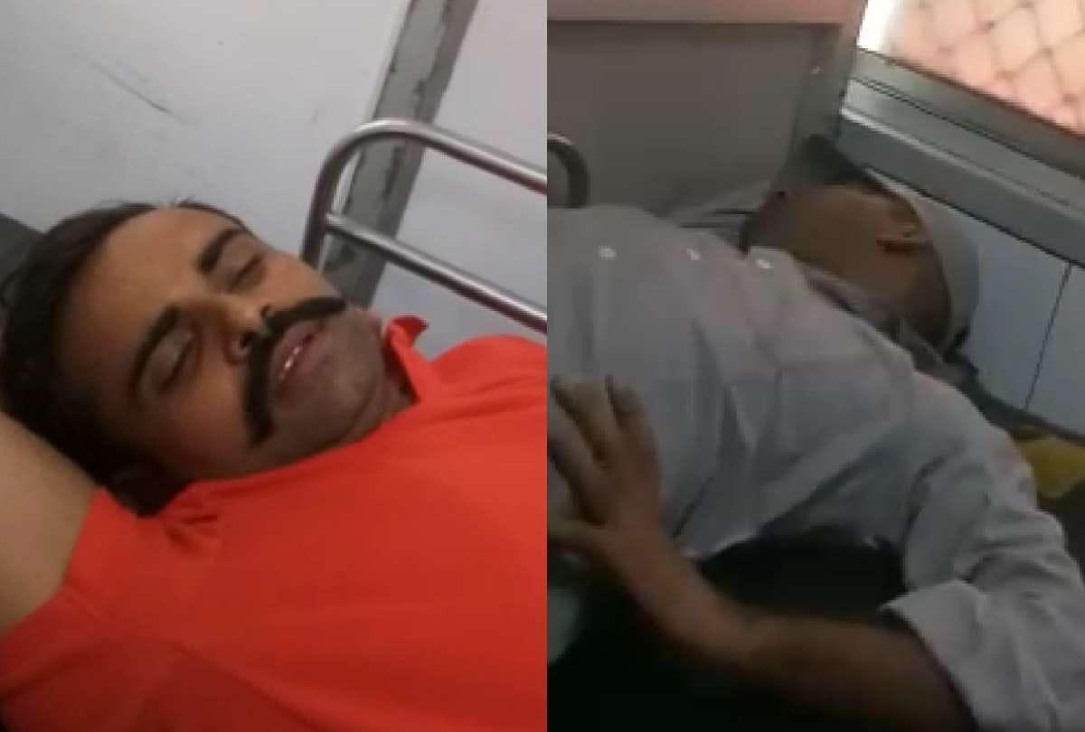 cctv footage of vivek tiwari's car