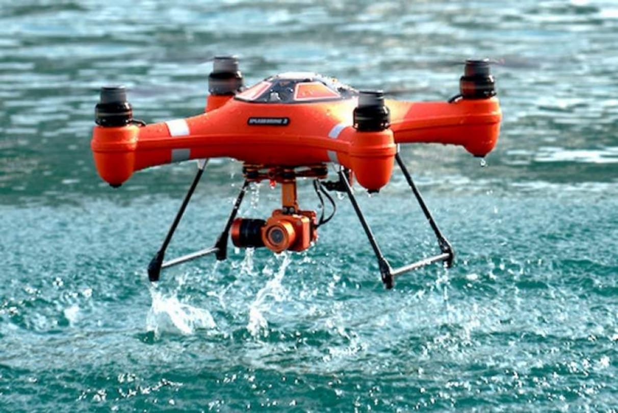 First waterproof drone in the world made by American engineers