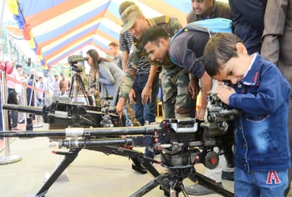 Exhibition of weapons organized in shimla on the occasion of Surgical Strike Day