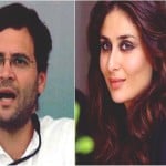 rahul gandhi, kareena kapoor
