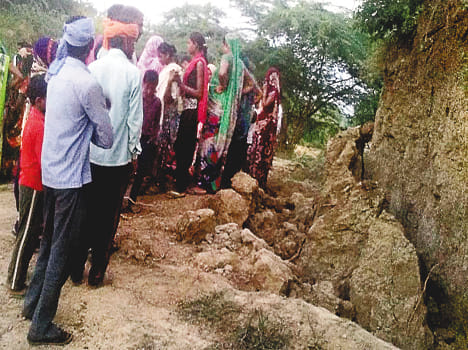 Clay collapsed, woman's death