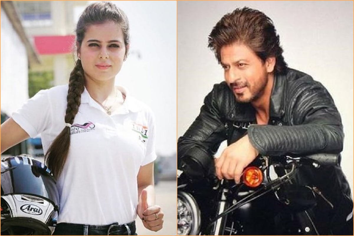 Alisha Abdullah says I Would like play role with shahrukh khan in a film On Bike Racing