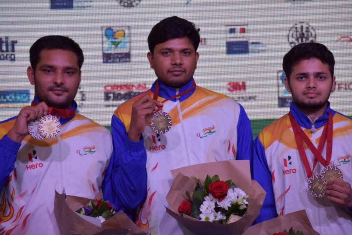 Dipendra singh from Bagpat won gold medal in 10 meter air pistol in France