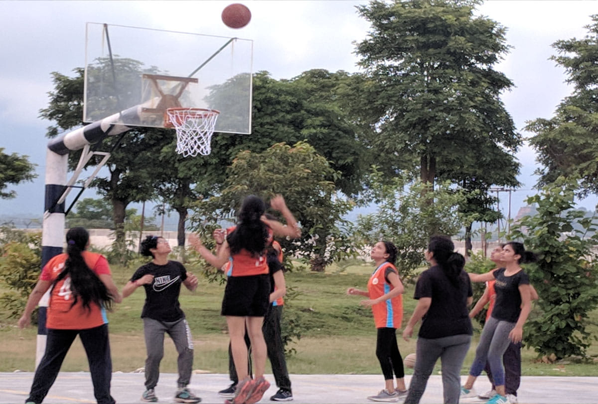 inter hostel basketball competition organised in shri mata vaishno devi university