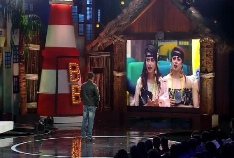 Bigg Boss 12 Dipika Kakar and Deepak Thakur throw cupcakes on Anup jalota and Saba Khan