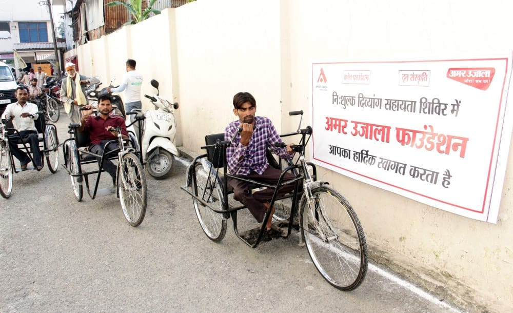many divyang get help in amar ujala divyang shivir