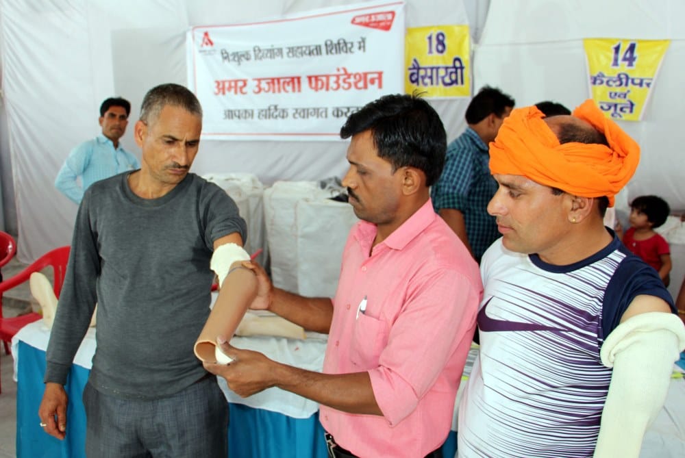 many divyang get help in amar ujala divyang shivir