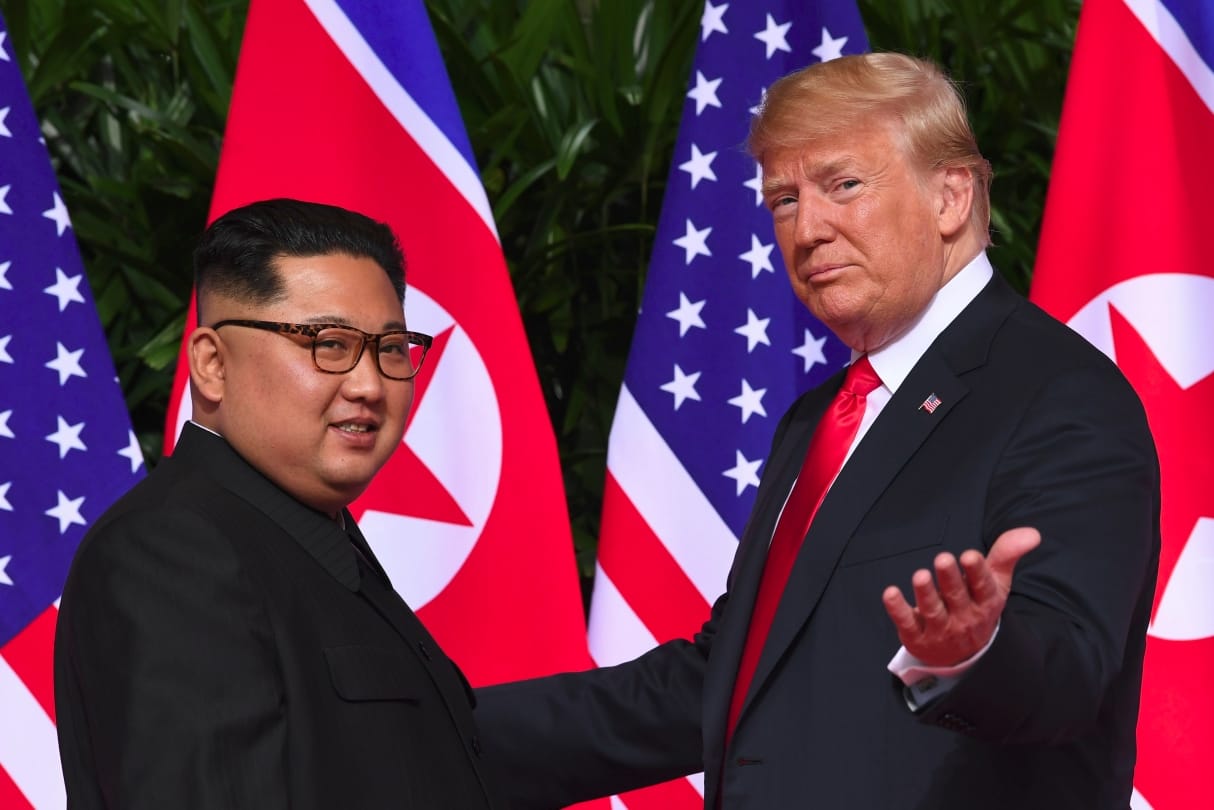 Trump says summit with Kim at Hanoi