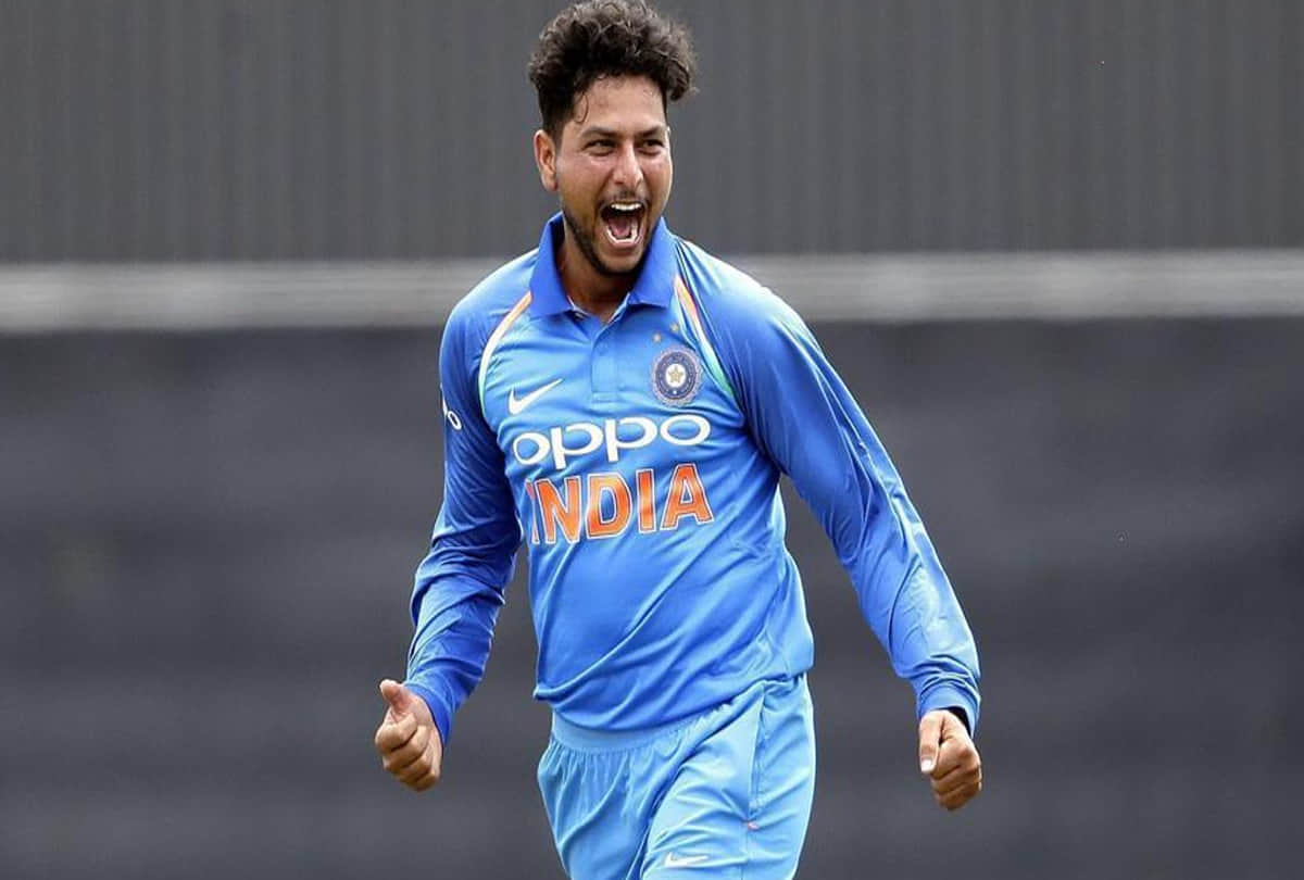Indian Spin Bowler Kuldeep Yadav In Kanpur