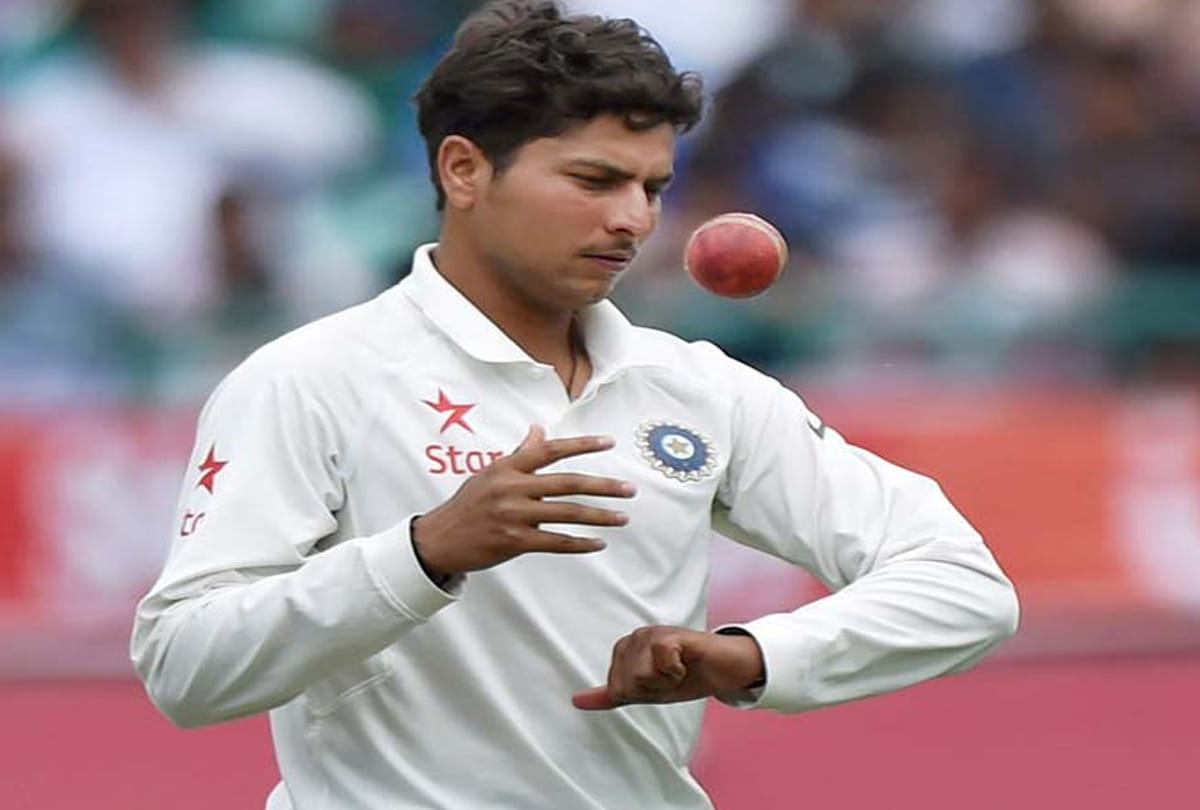 kuldeep yadav commentary video viral on his own bowling