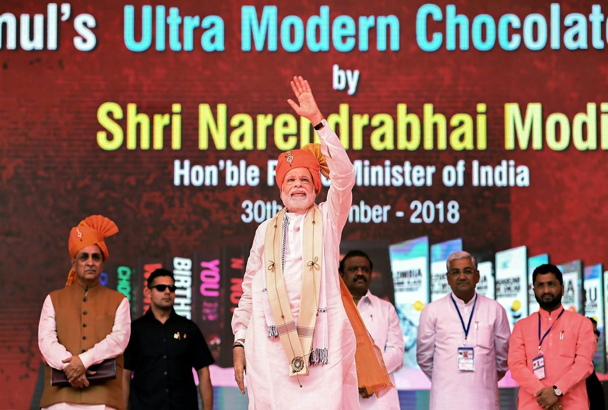 The country first residential society was built under the leadership of Sardar Patel: PM Modi