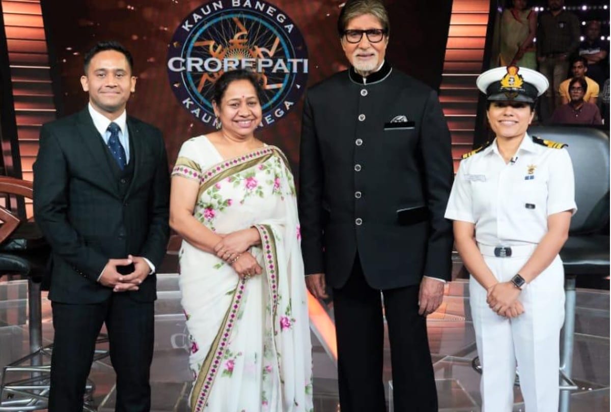 Ins Tarini lieutenant commander pratibha Jamwal In KBC