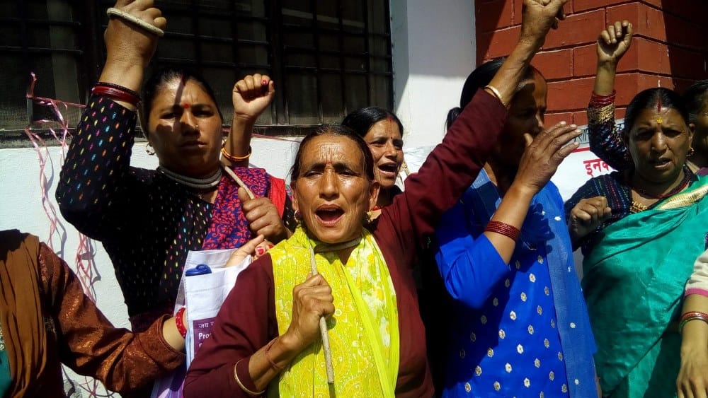 protest of road not make from 14 years