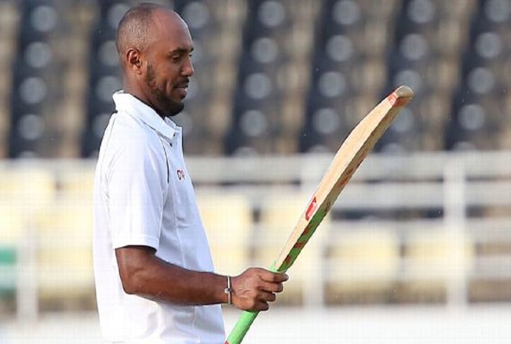 board president eleven and west indies practice match ends on draw, ambris hit hundred