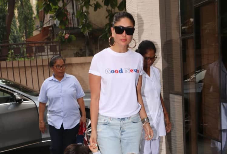 taimur ali khan say hi to media at his sister inaya naumi birthday party