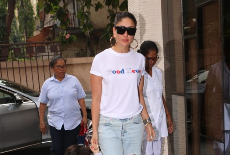 taimur ali khan say hi to media at his sister inaya naumi birthday party