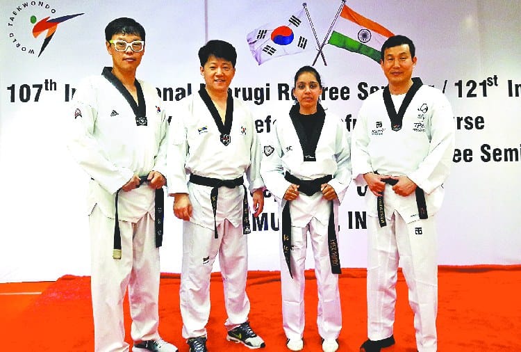 Chandigarh Tiquando Coach Yamini Gupta Becomes International Referee