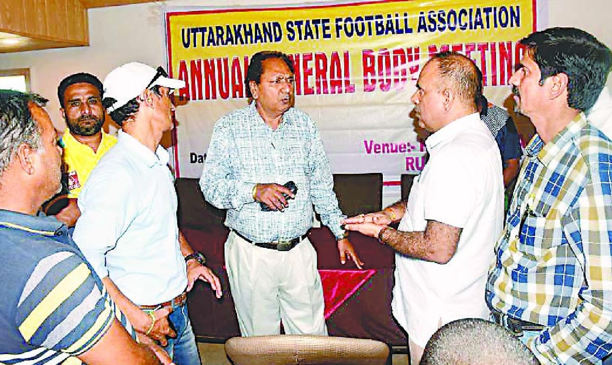 conflict in Uttarakhand state soccer association elections