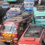transporters strike for a day in jammu on rise of diesel rate and in demand of increasing fare