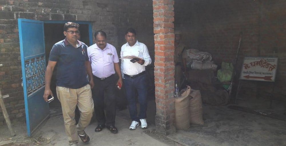266 sack of foodgrain recovered, three detained
