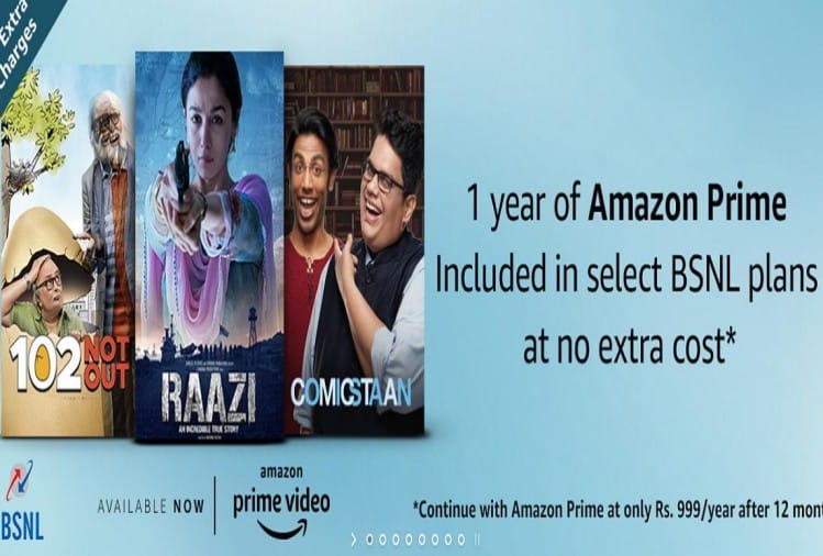 Bsnl Offers Free Amazon Prime Subscription To Users Know How To Claim
