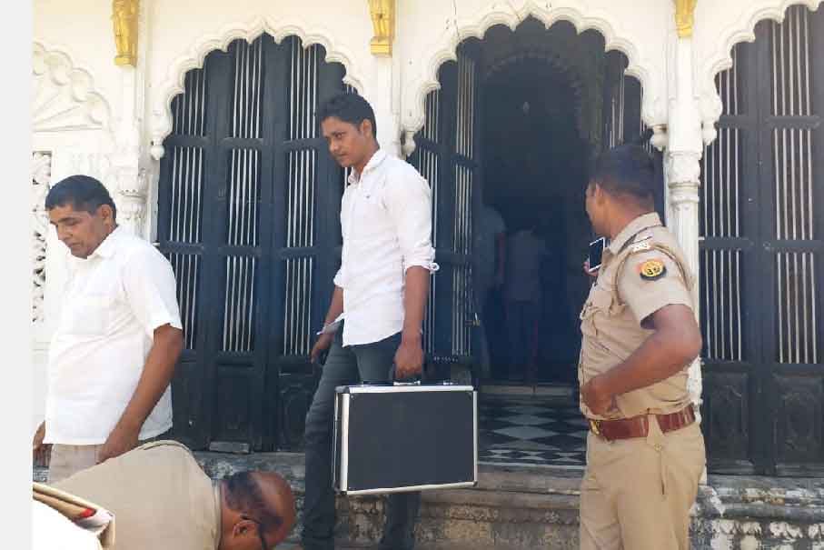 रामजानकी मंदिर से पीतल और अष्टधातु की मूर्तियां चोरी