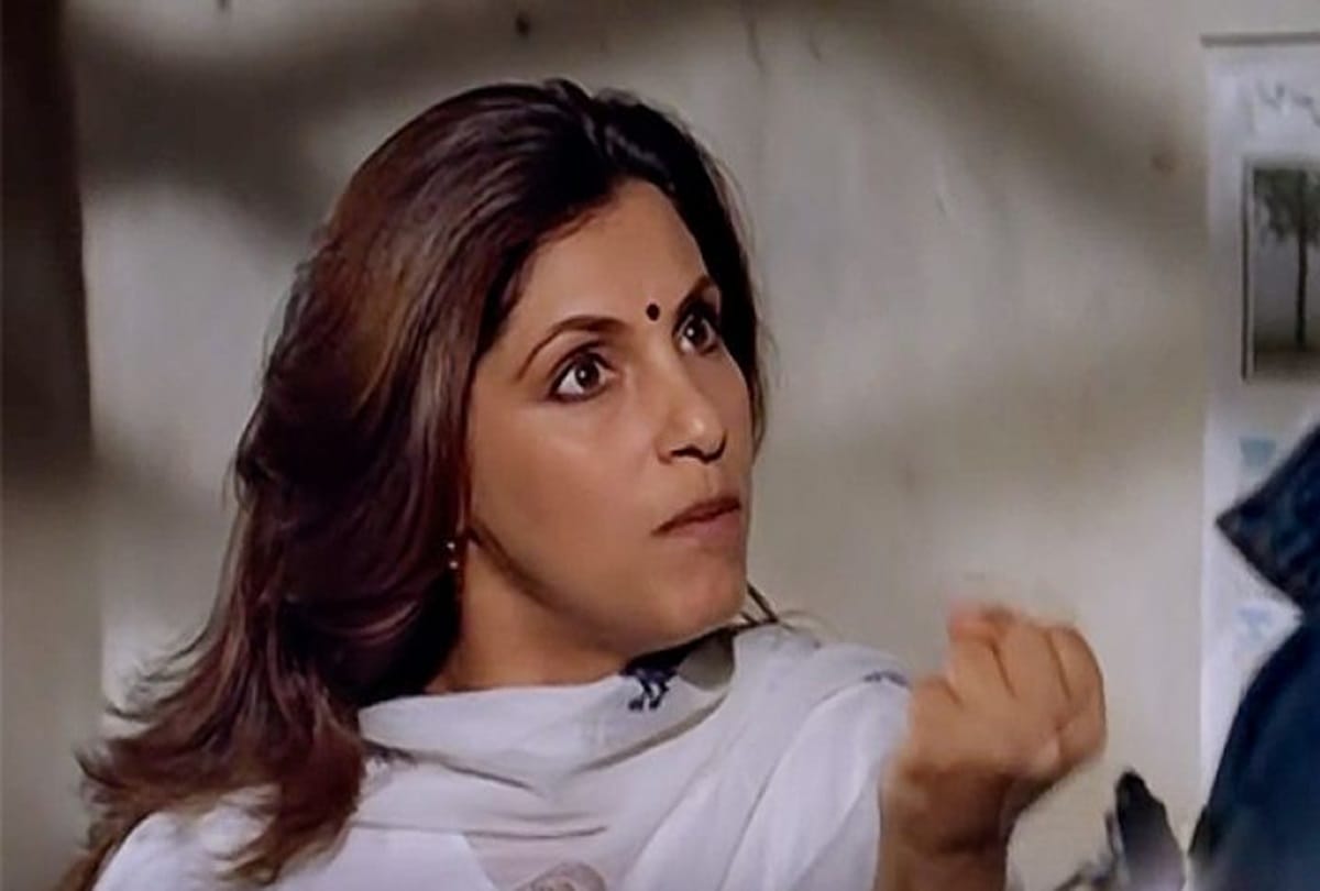 Dimple Kapadia in old interview said I have seen Nana patekar terrible side
